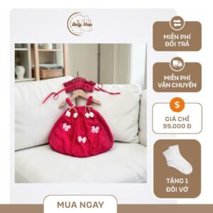 Váy Tơ Tulip Cho Bé Gái Siêu Xinh