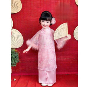Áo dài trẻ em đẹp cho bé