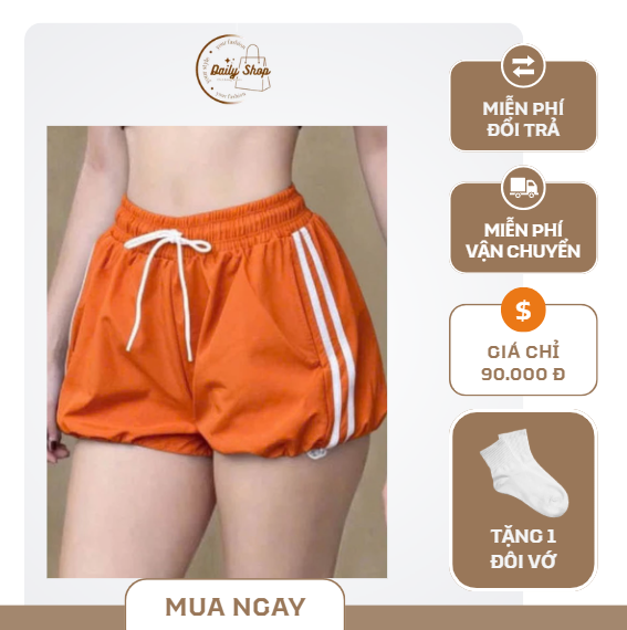 Quần bí tập gym chun đùi nữ - Ảnh 2