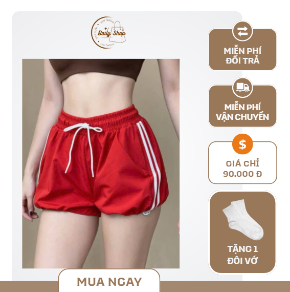 Quần bí tập gym chun đùi nữ - Ảnh 3