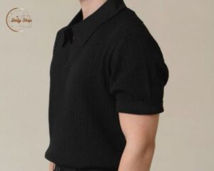 áo polo nam Daiily Shop màu đen