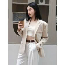 Áo khoác blazer nữ Hàn Quốc thanh lịch